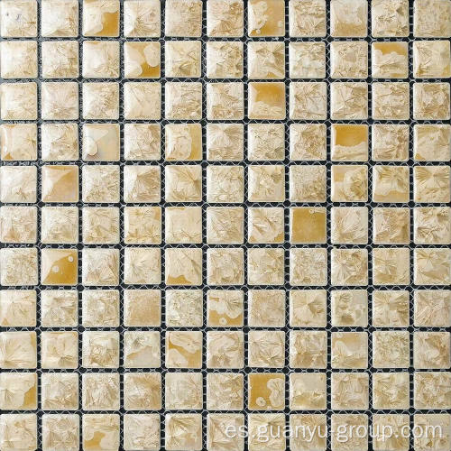 Cristal mosaico Beige la transformación